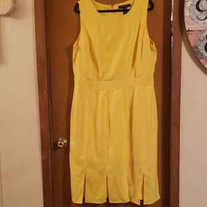 18W Ashley Stewart Yellow dress
